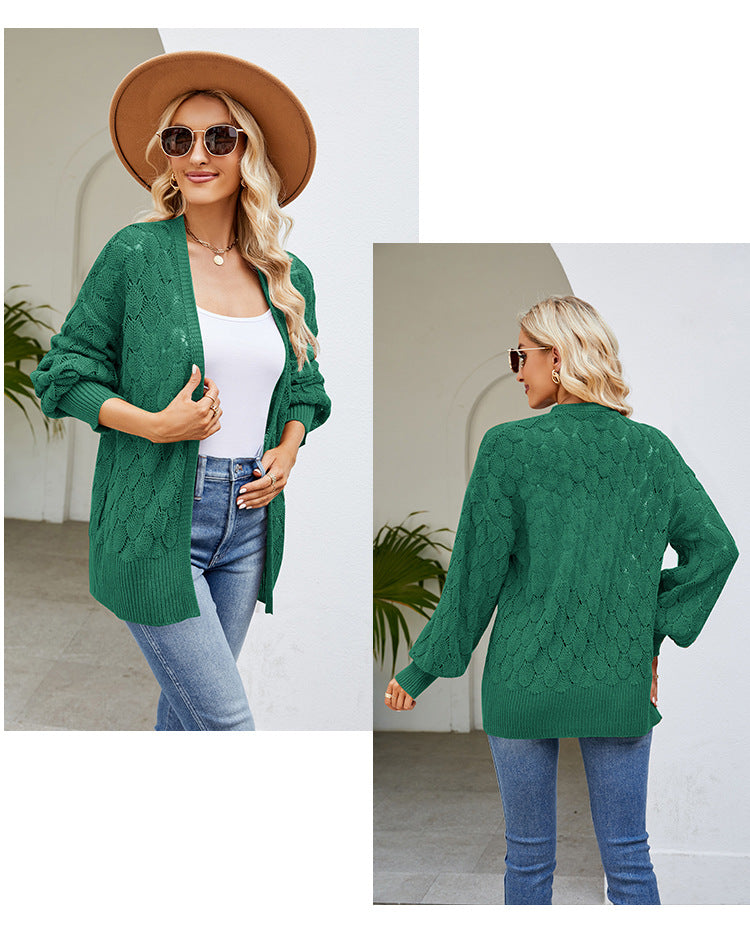 Casual Designed Knitted Cardigan Sweaters