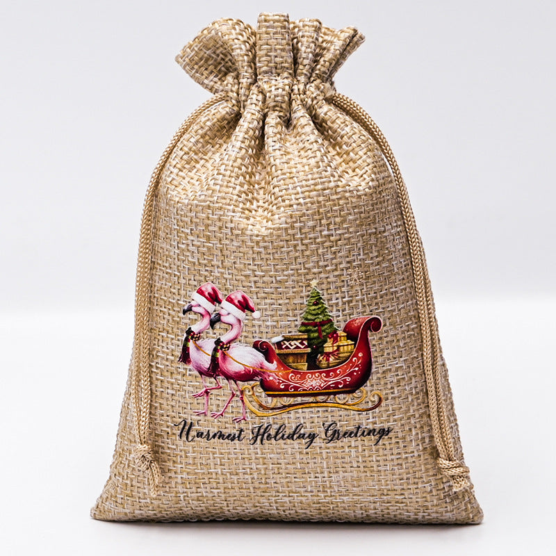 Drawstring Gift Pouches - Linen Storage Bags for Keepsakes & Essentials