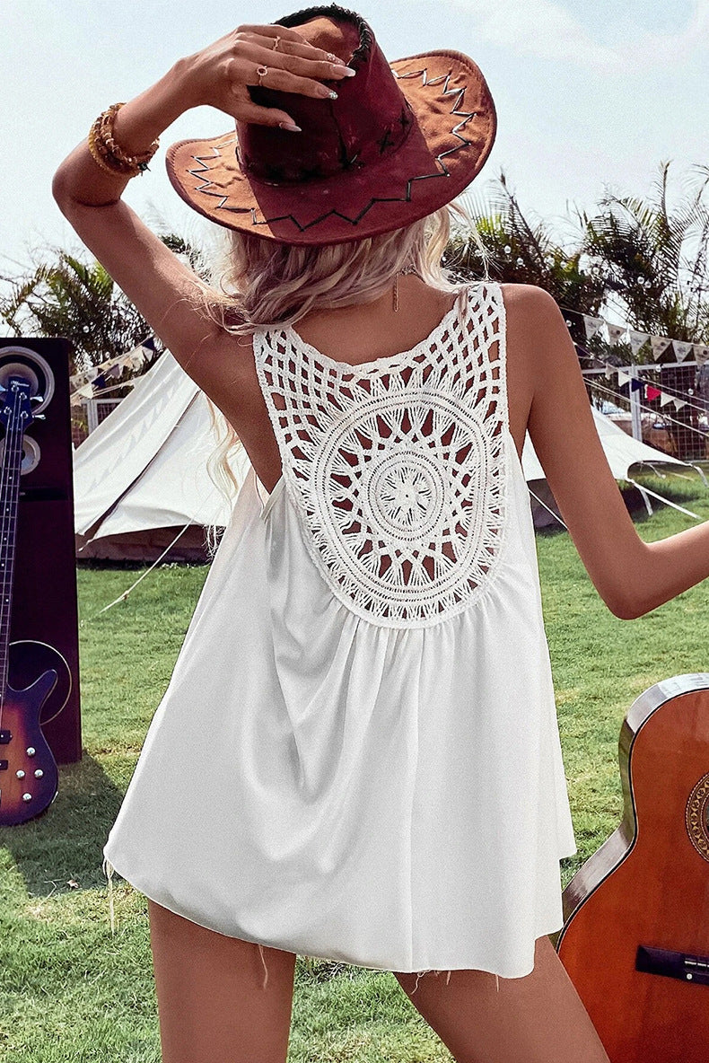 Fashion Lace Women Summer Tank Tops