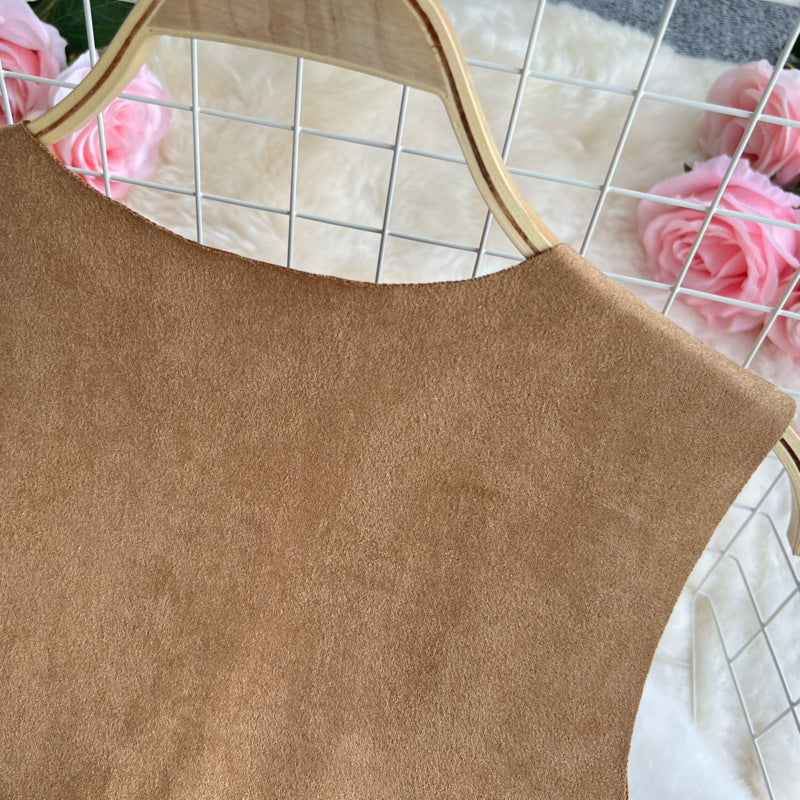 Bohemian Vintage Vest – Embroidered Floral Long Fringe Open Front Cardigan