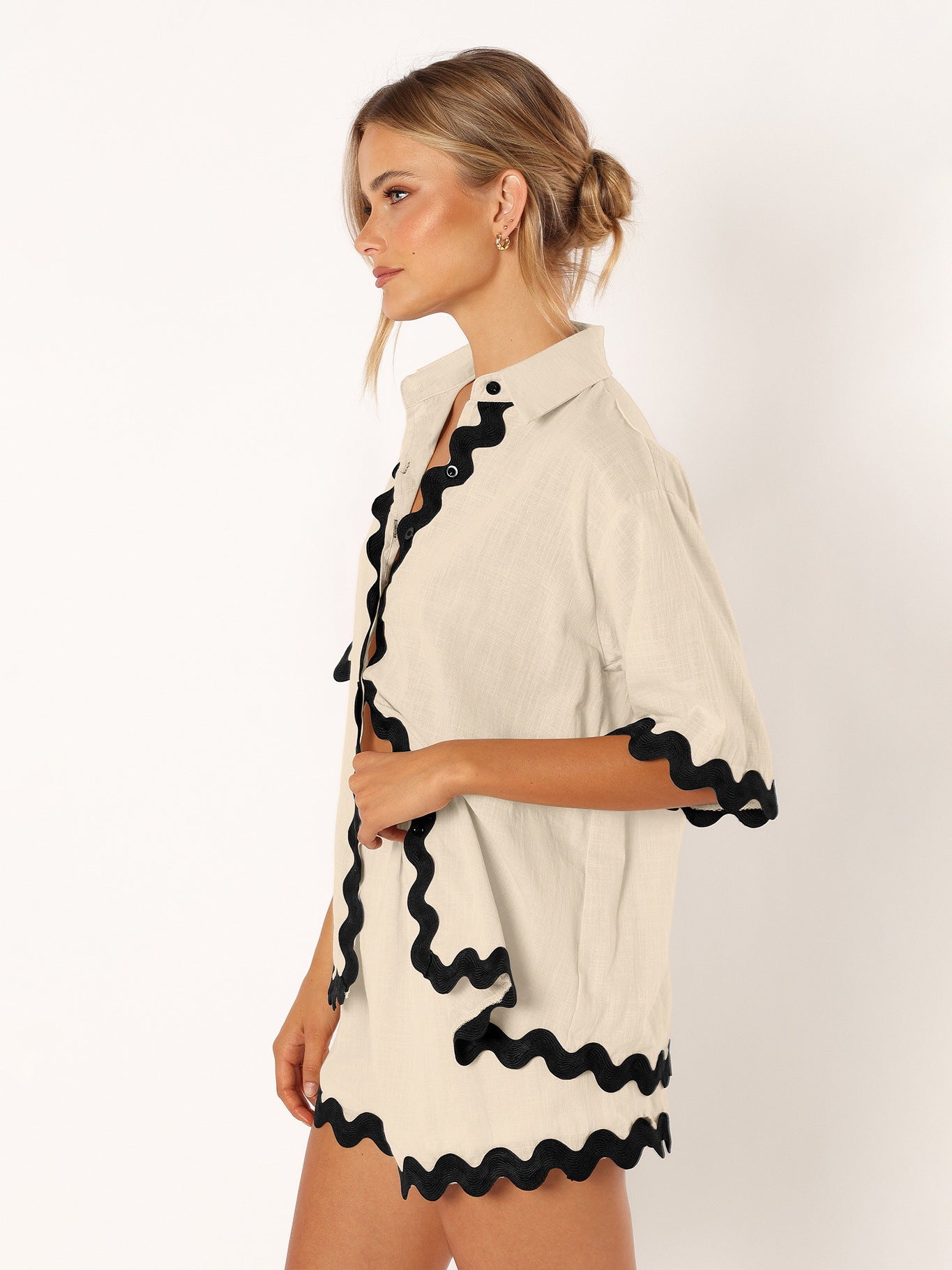 Casual Fashion Summer Two Pieces Short Suits