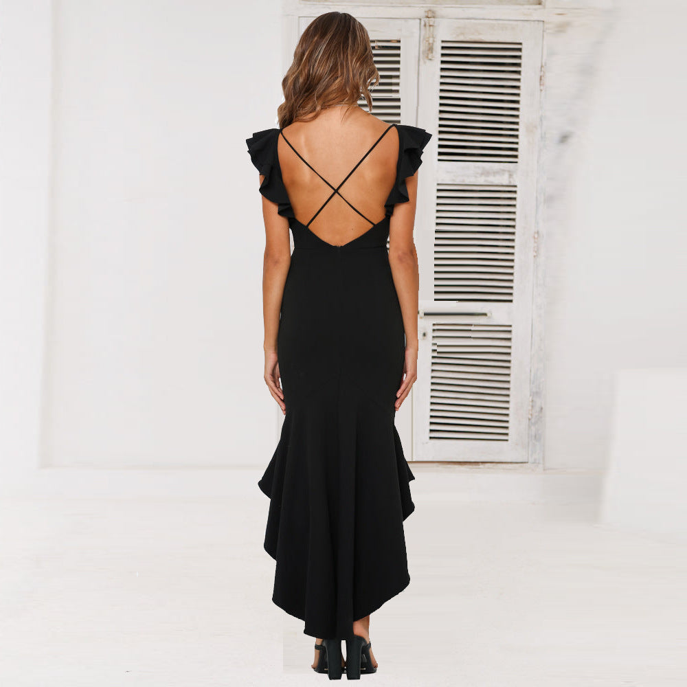 Sexy Backless Women Party Mermaid Dresses--Free Shipping at meselling99