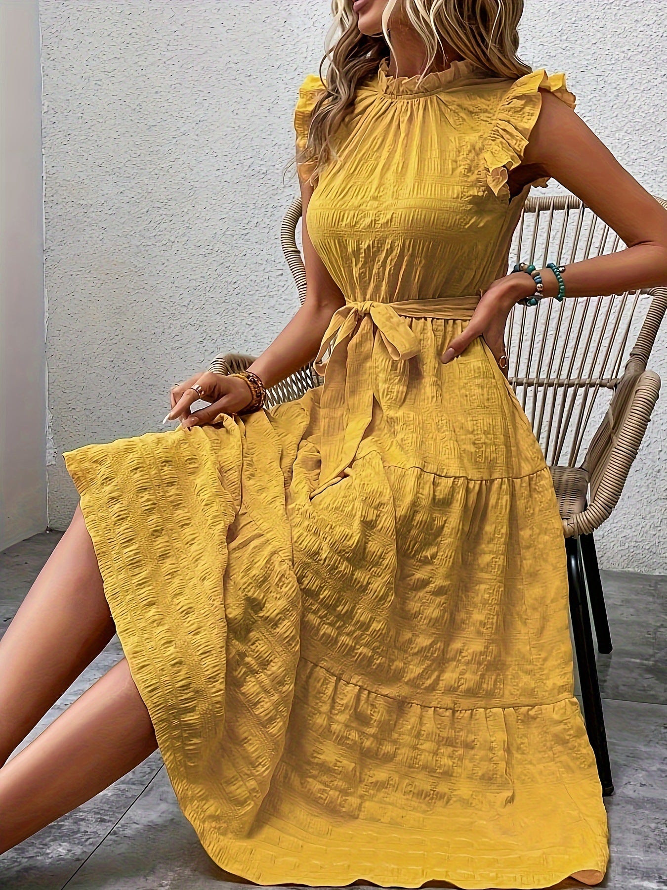 Causal Summer Vacation Long Dresses