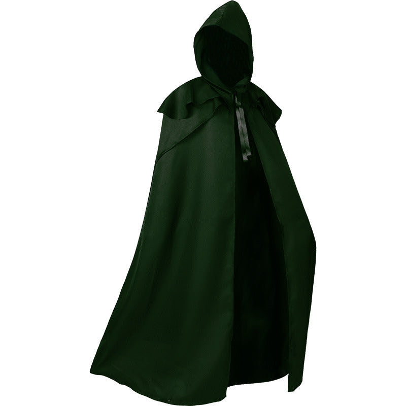 Medieval Renaissance Gothic Hooded Cape