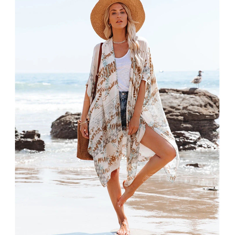 Summer Casual Chiffon Beach Cover Ups