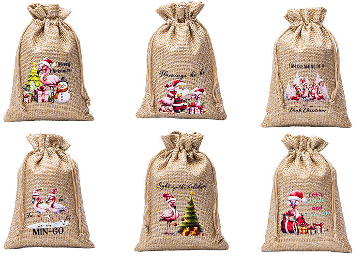 Drawstring Gift Pouches - Linen Storage Bags for Keepsakes & Essentials