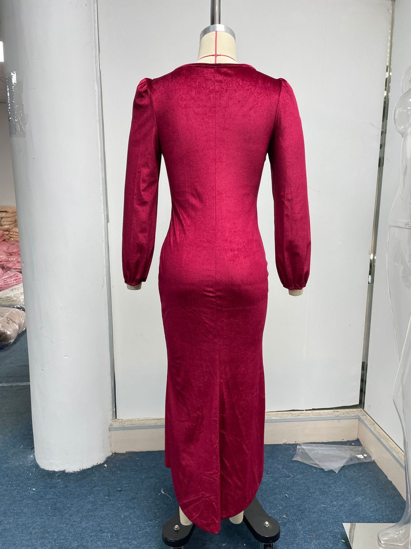 Elegant Fall Long Dresses for Women-Dresses-Free Shipping at meselling99