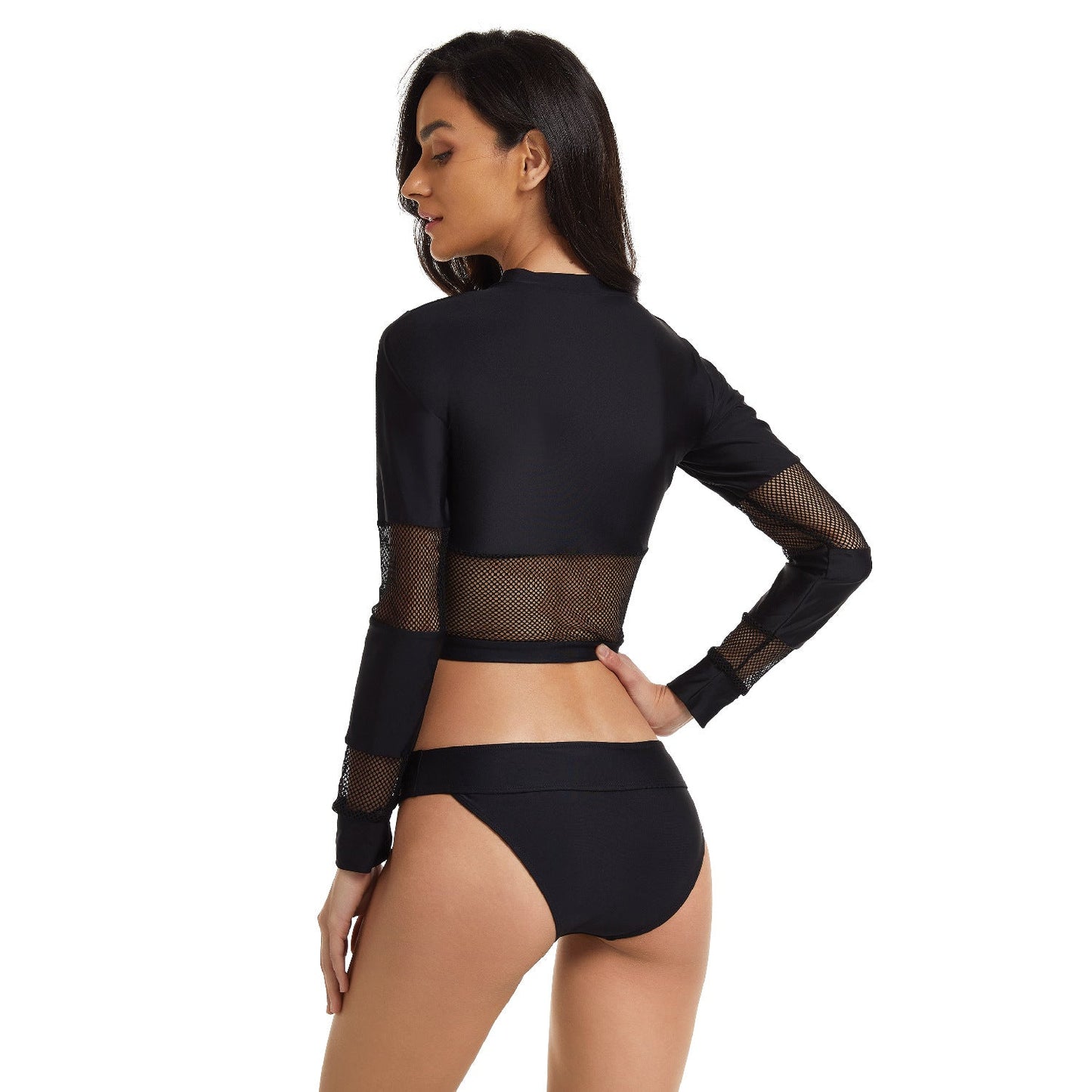 Sexy Black Diving Swimwear for Women