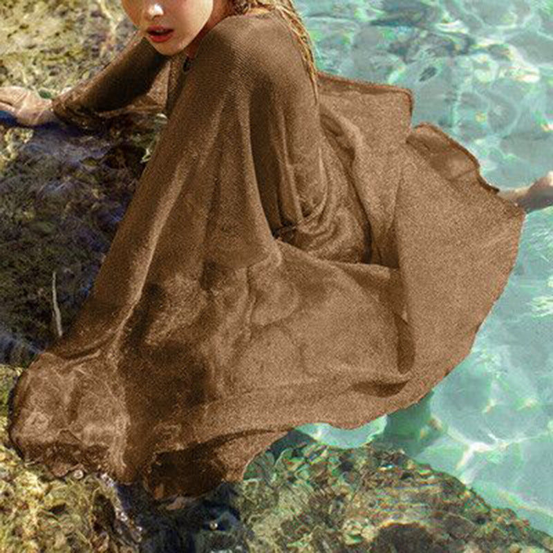 Summer Elastic Net Beach Bikini Cover Ups