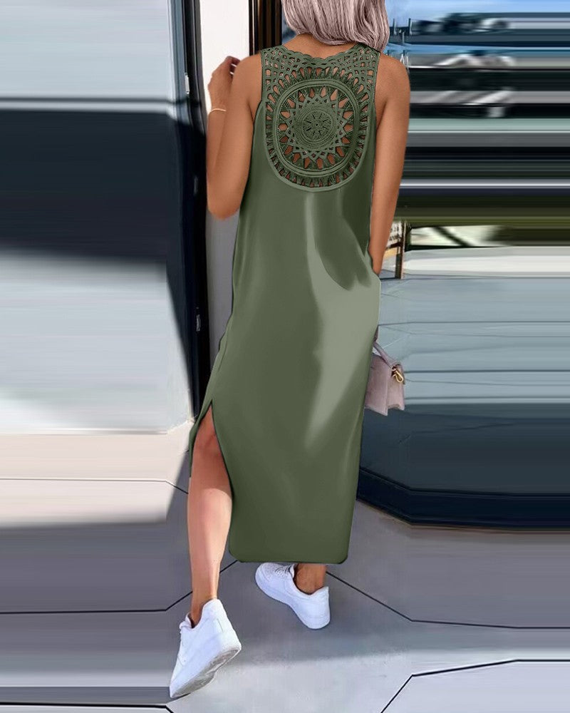 Fashion Sleeveless Long Dresses