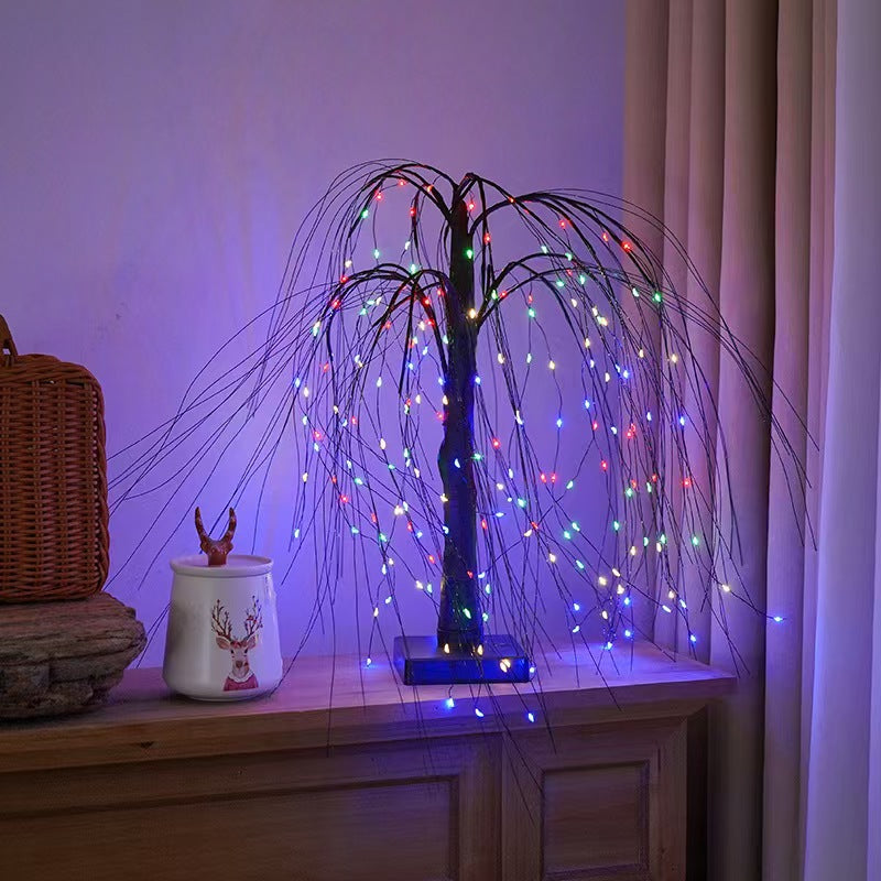 Halloween Purple LED Birch Tree Lights