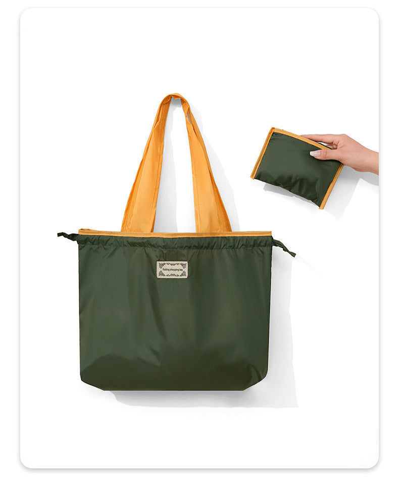 Large-Capacity Waterproof Tote for Market & Travel
