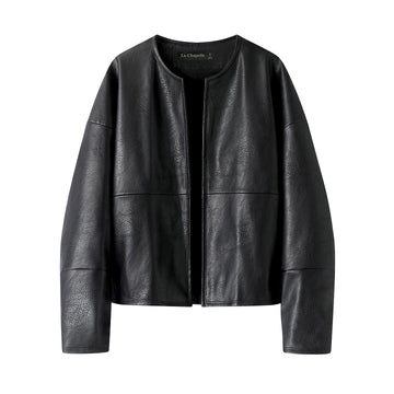 Women’s Faux Leather Biker Jacket