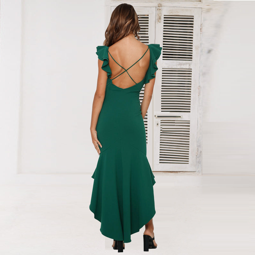 Sexy Backless Women Party Mermaid Dresses--Free Shipping at meselling99