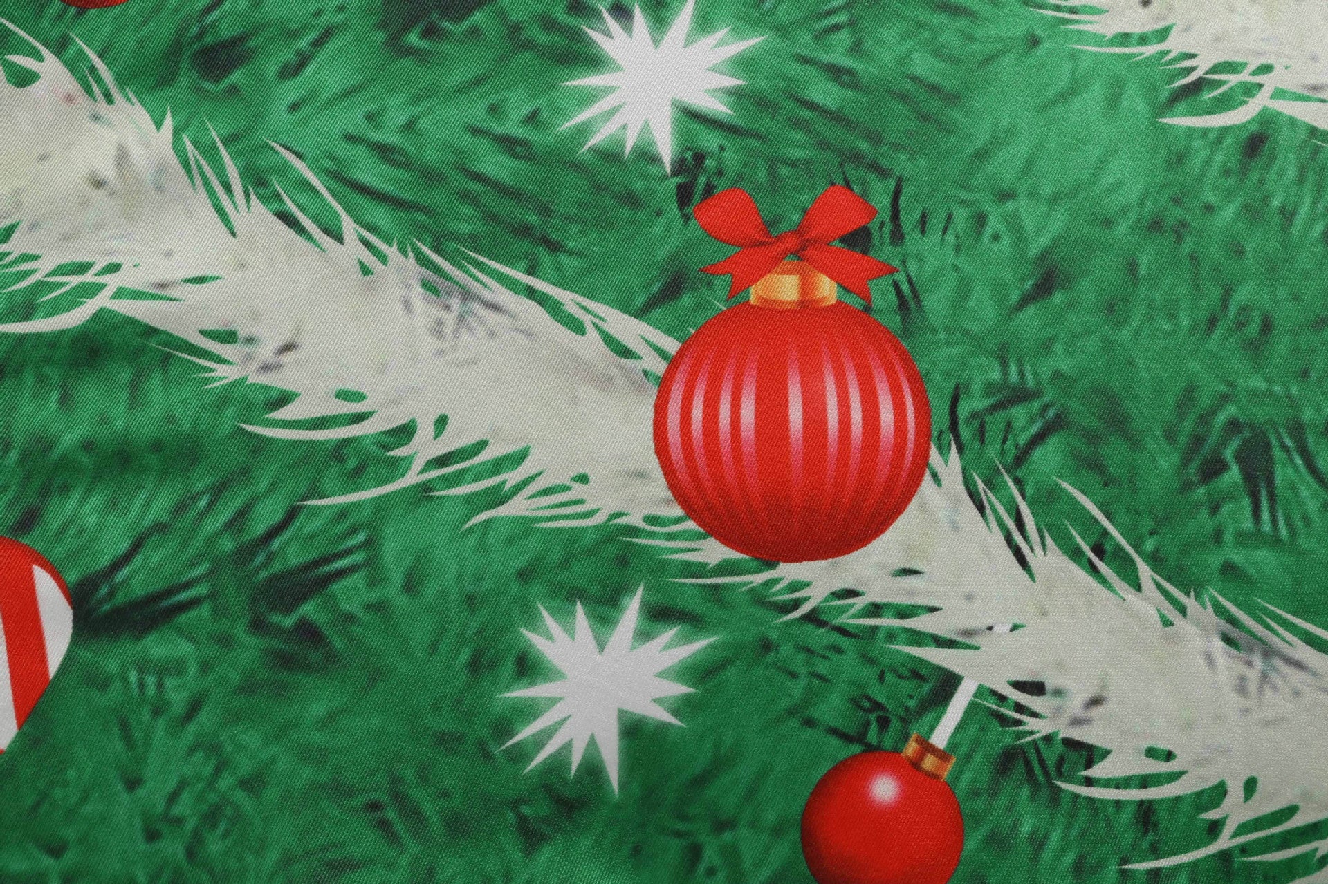 Christmas Floral A-Line Swing Dress