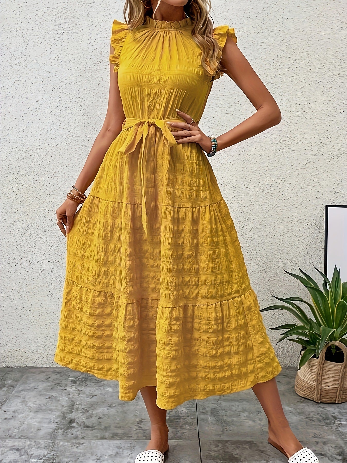 Causal Summer Vacation Long Dresses