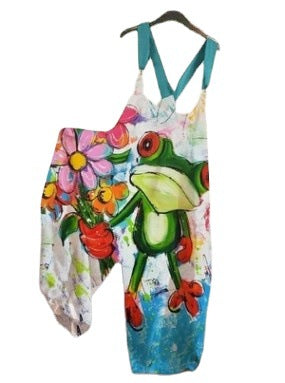 Casual Summer Floral Print Jumpsuits