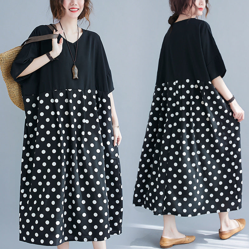 Summer Plus Sizes Linen Loose Cozy Dresses-Cozy Dresses-The same as picture-One Size-Free Shipping at meselling99