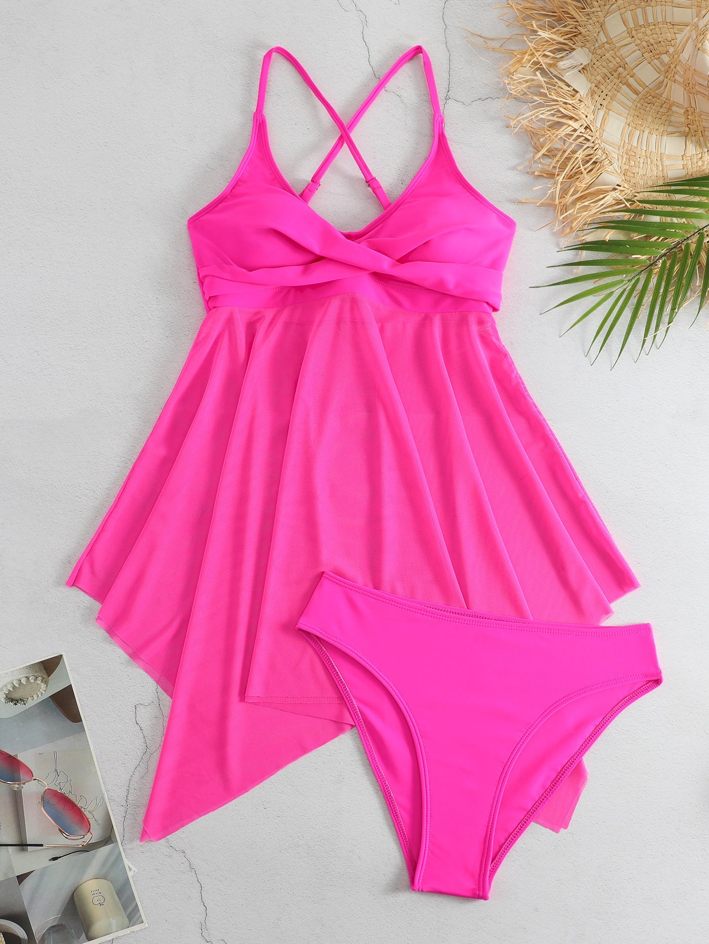 Fashion Plus Sizes Two Pieces Women Swimsuits