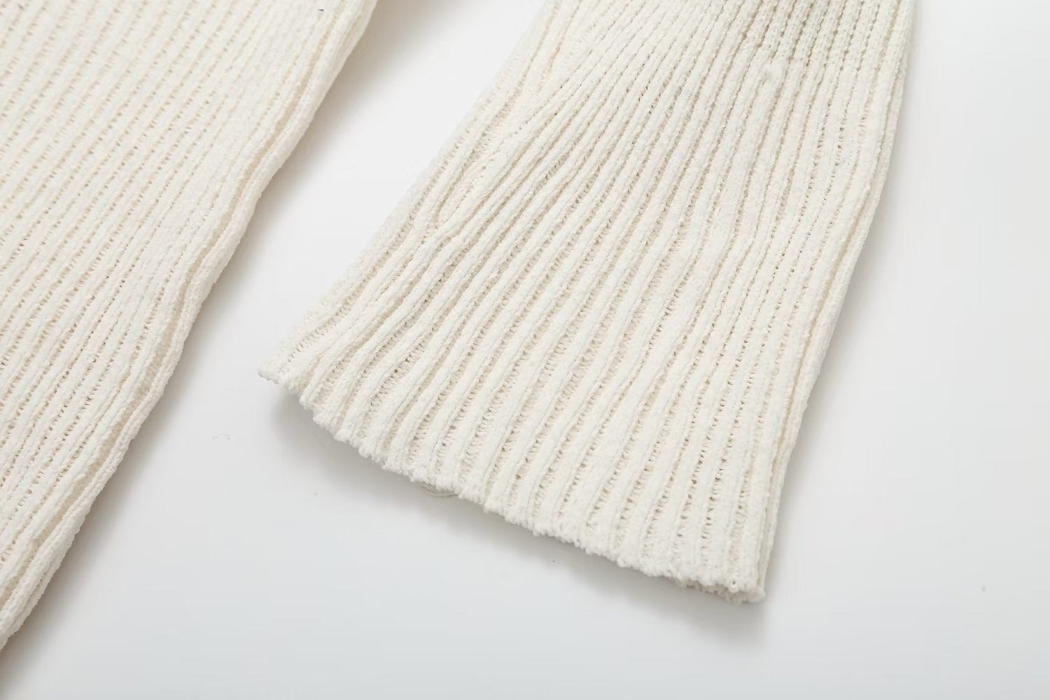 Fashion Long Sleeves Short Knitted Dresses