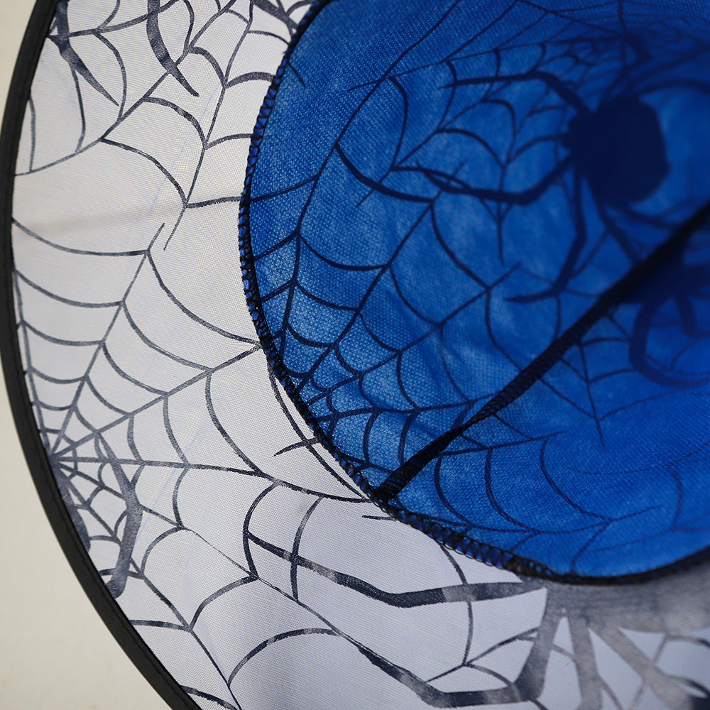 Witch Hat Halloween Decorations - Deluxe Mesh Witch Hats for Costume Parties 6pcs/One Set