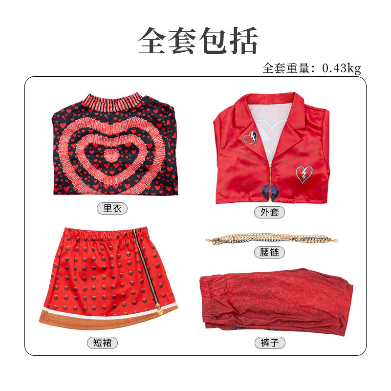 Disney Descendants 5: Wicked Wonderland™ Red Cosplay Costume