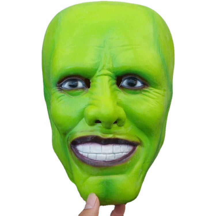 Halloween Mask Costume – The Mask (Jim Carrey) Cosplay Outfit for Adults