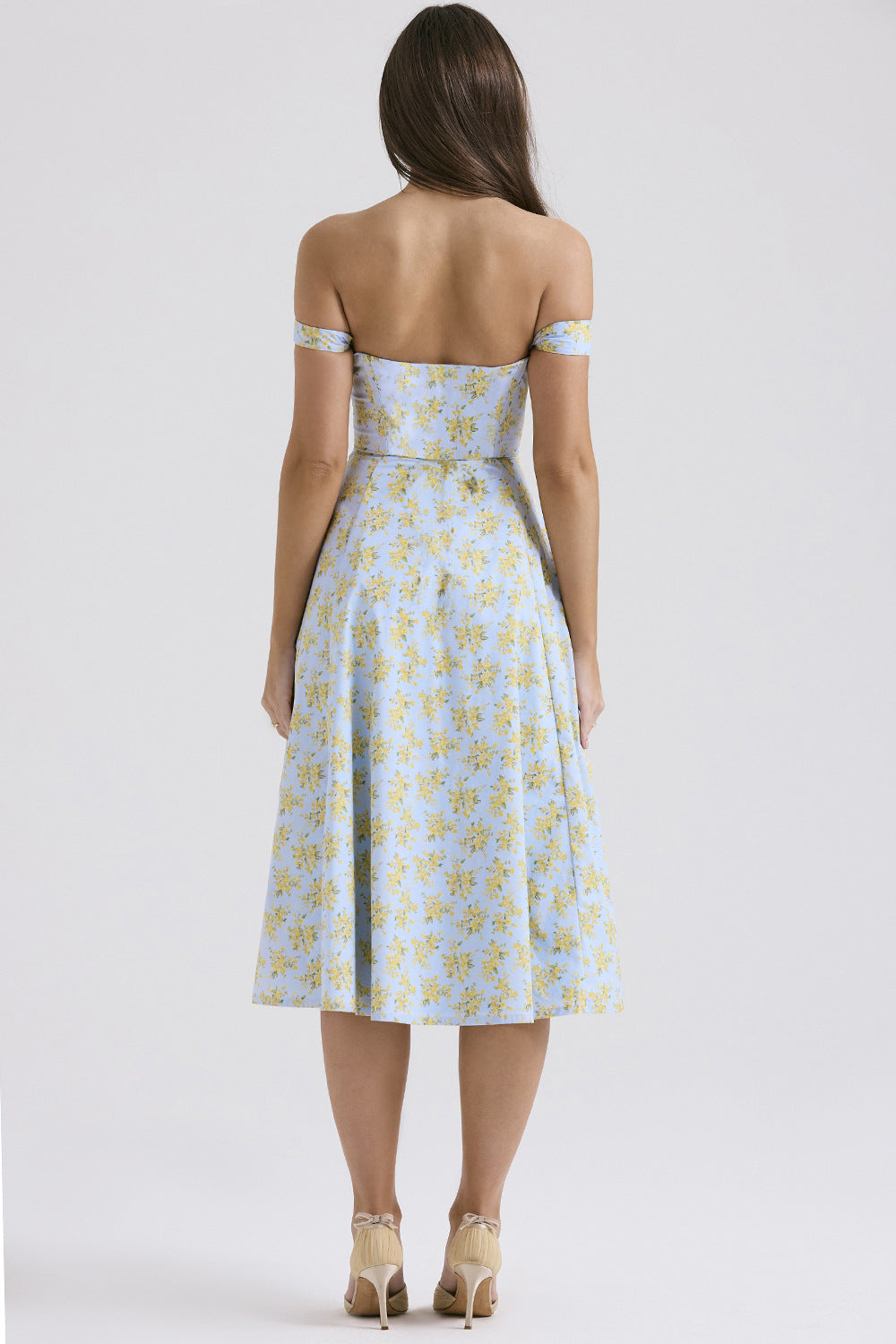 Floral Wrap Slit Dress – Feminine, Flattering & Fashionable