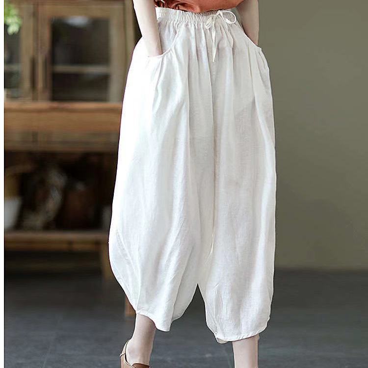 Women's Summer Vintage Linen Pants