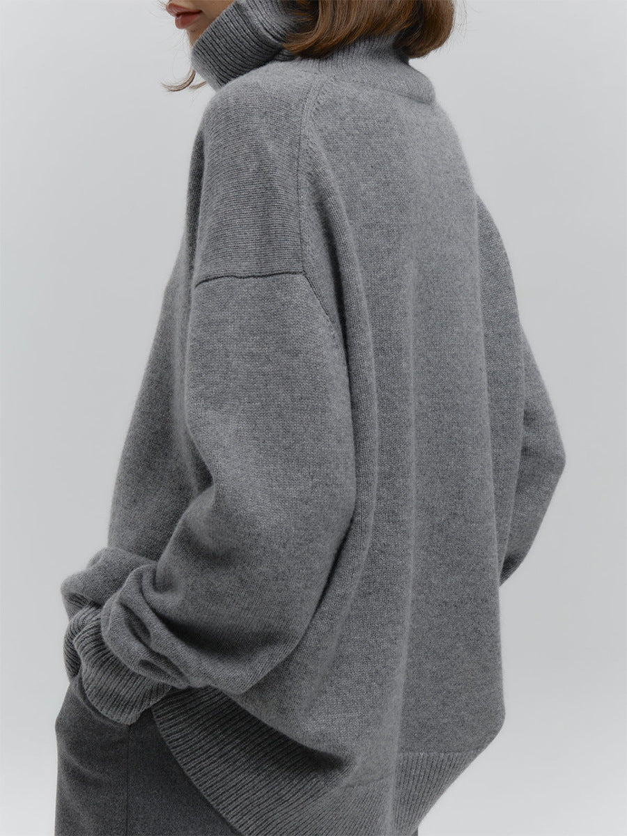 Women's Oversized turtleneck Sweater