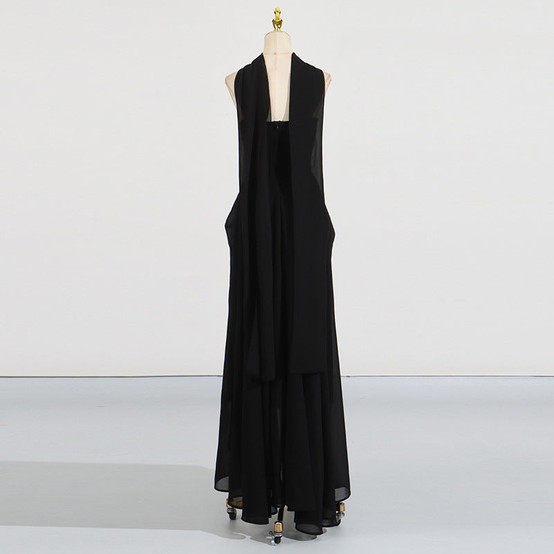 Designed Elegant Strapless Black Evening Dresses