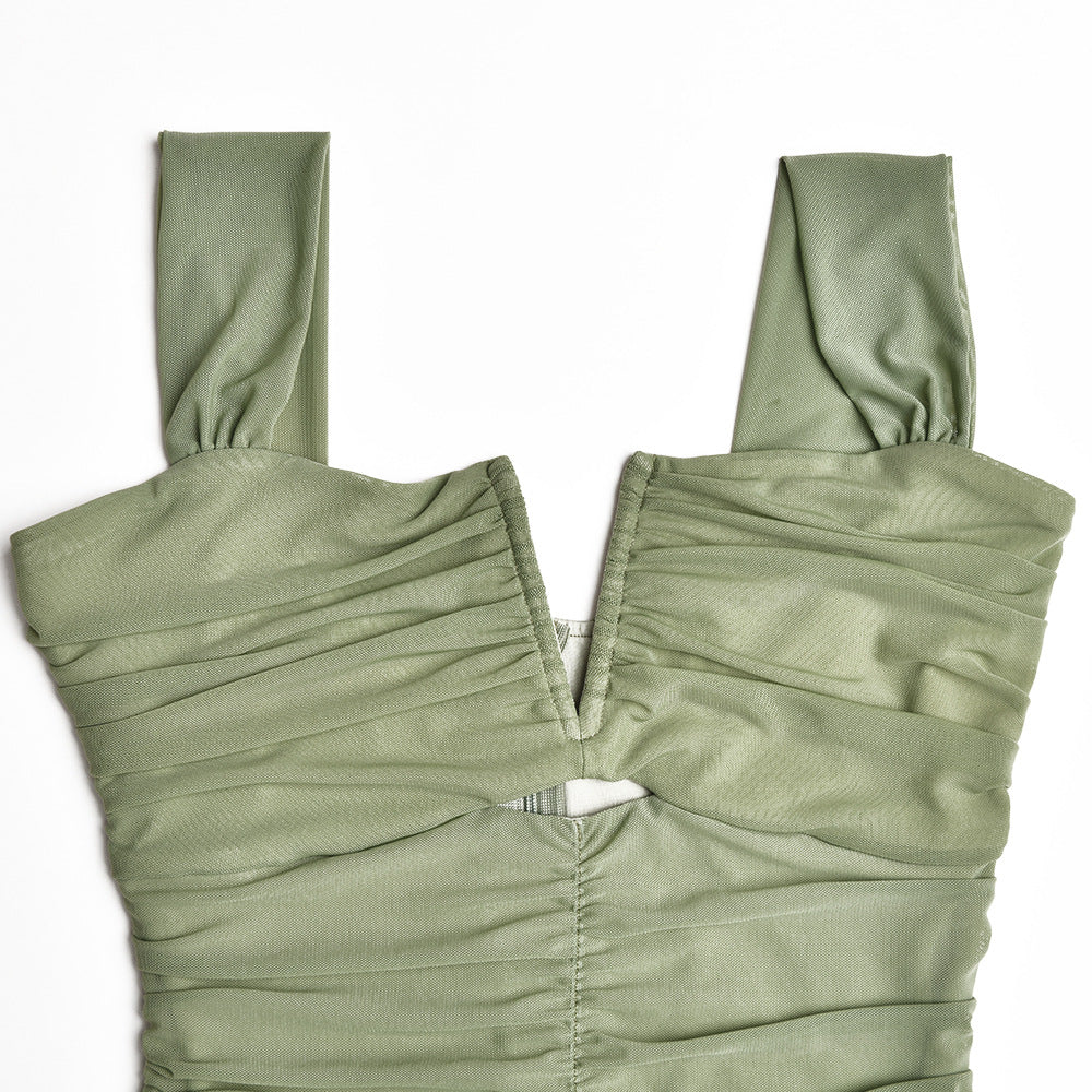 Women's Sleeveless Bodycon Mermaid Dress