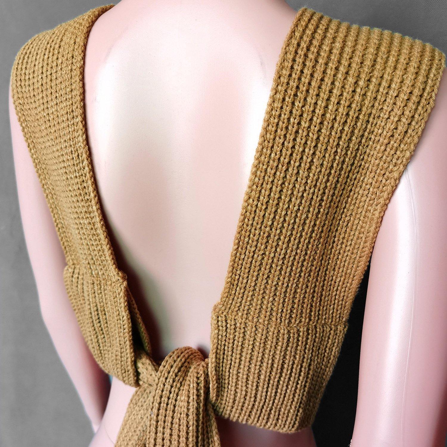 DIY Knitting Bangdage Tops-STYLEGOING