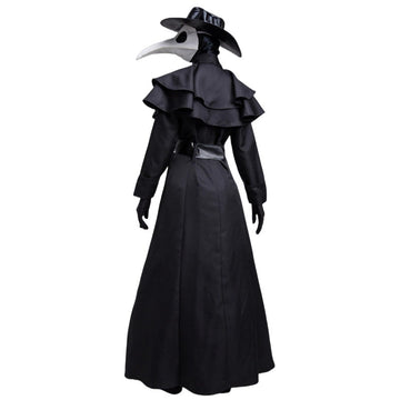 Halloween Medieval Steampunk Plague Doctor Costume for Adults