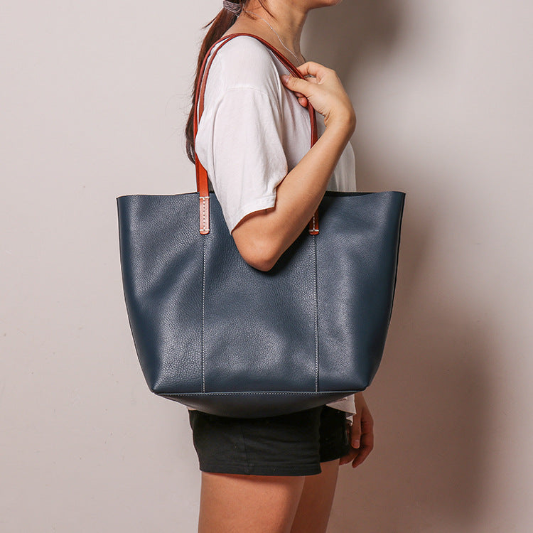 Large Capacity Mother Fashion Leather Tote Bag