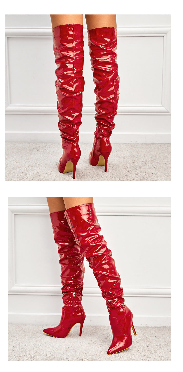 Fashion High Heels Thigh High Women Boots