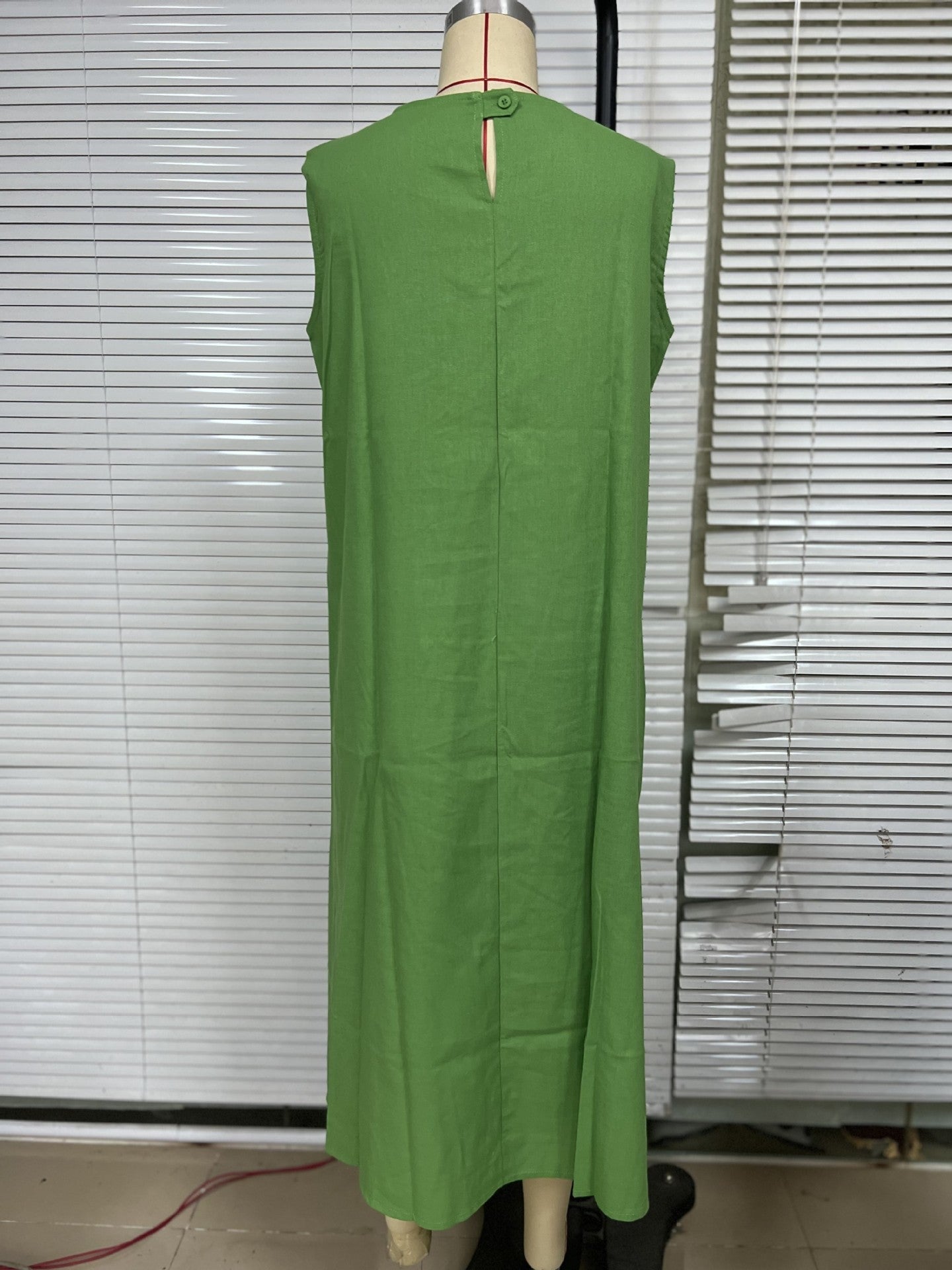 Casual Linen Summer Long Cozy Dresses-Dresses-Free Shipping at meselling99