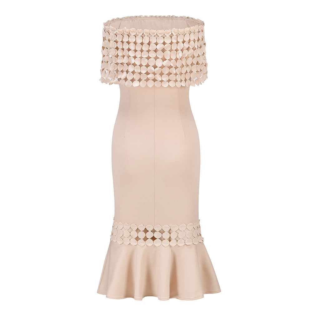 Sexy Off The Shoulder Bodycon Party Dresses-Dresses-Free Shipping at meselling99