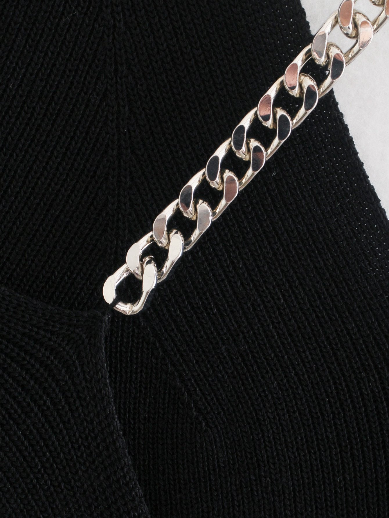 Sexy Black Backless Knitted Crossed Chains Women Dresses-Dresses-Free Shipping at meselling99