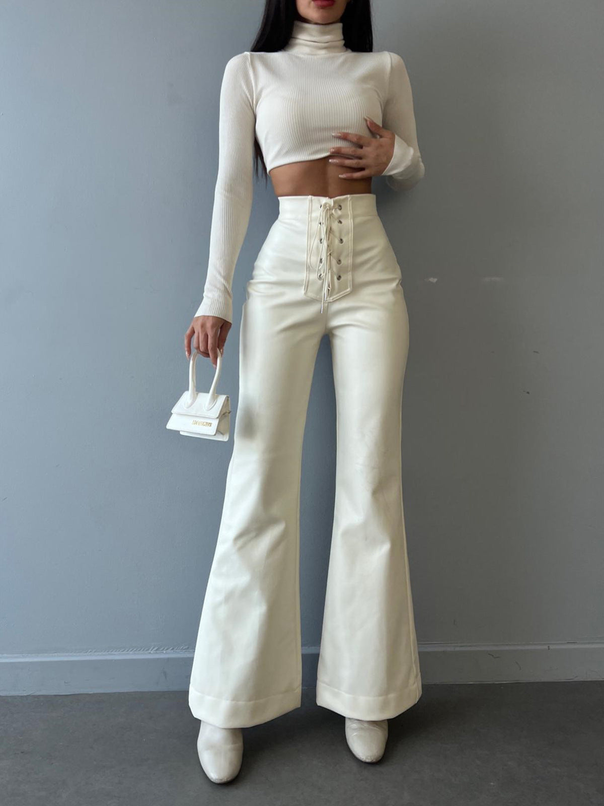 Sexy High Waist Trumpet Long Pants