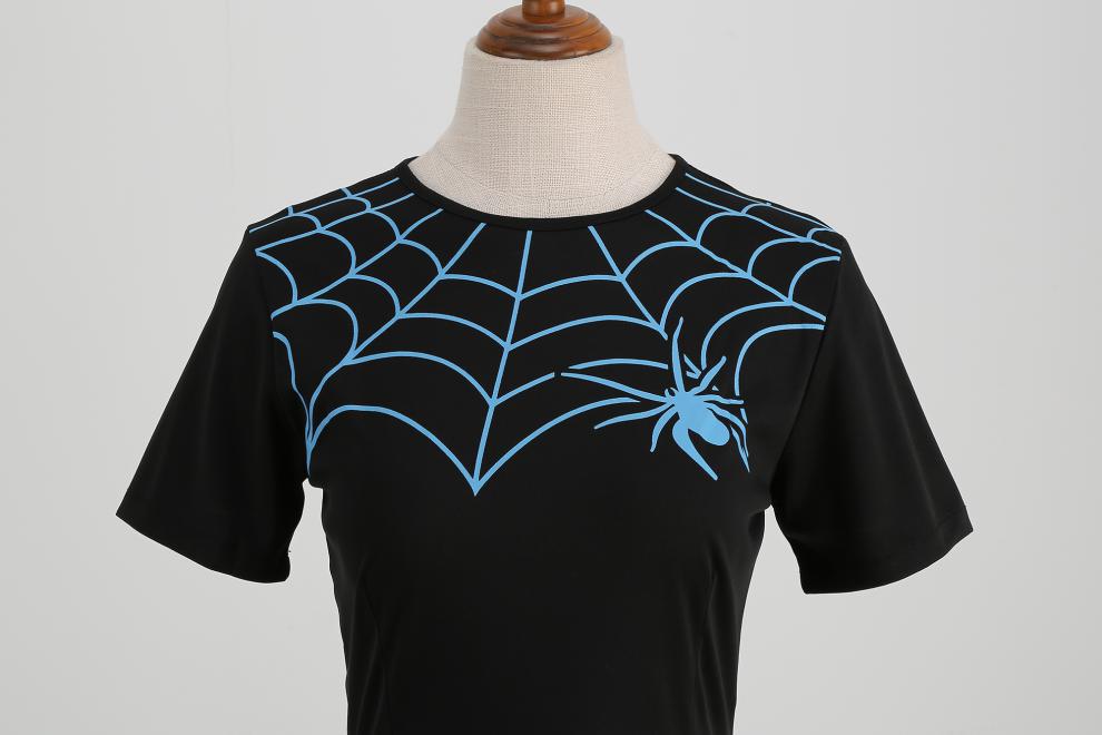 Halloween Print Fit & Flare Dress