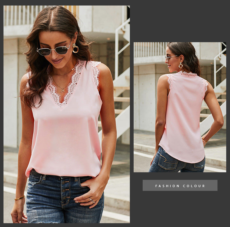 Fashion Summer Sleeveless Women Tops