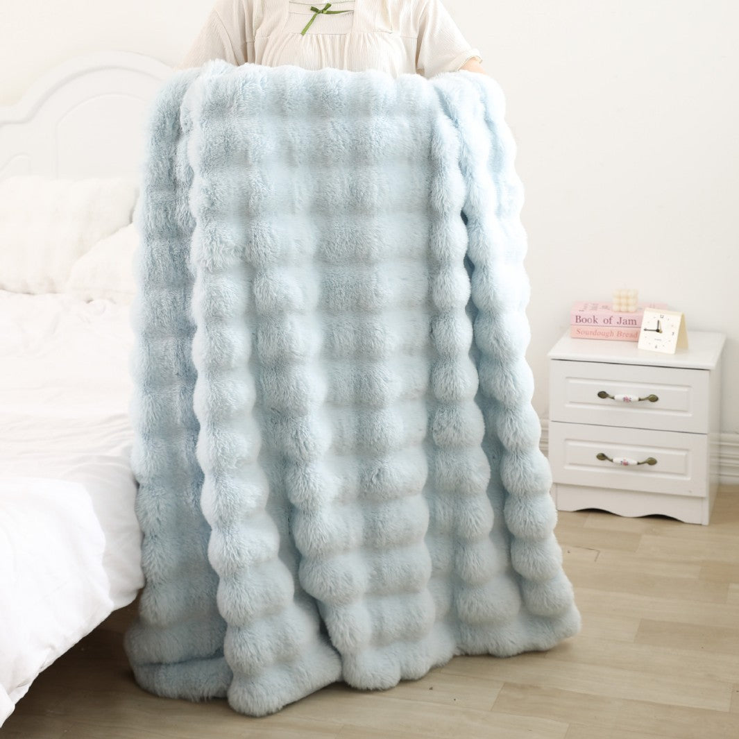 Soft & Thick Fleece Throw Blanket