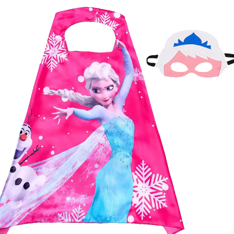 Kids Halloween Superhero Cape Costume