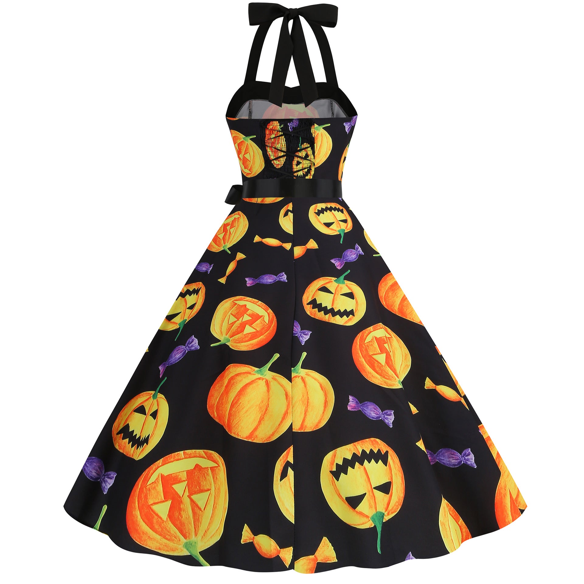 Elegant Vintage Halloween Dress