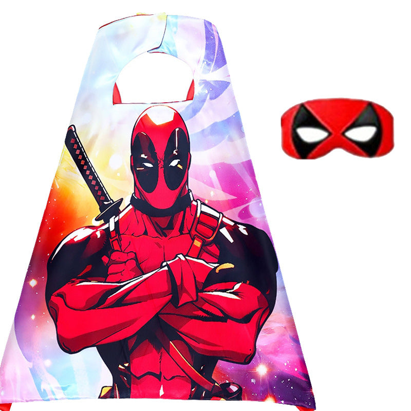 Kids Halloween Superhero Cape Costume