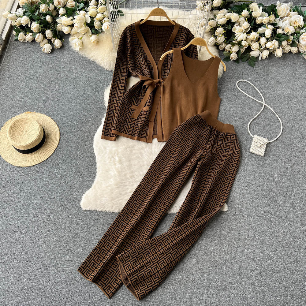 Casual Women 3pcs Outfit Suits