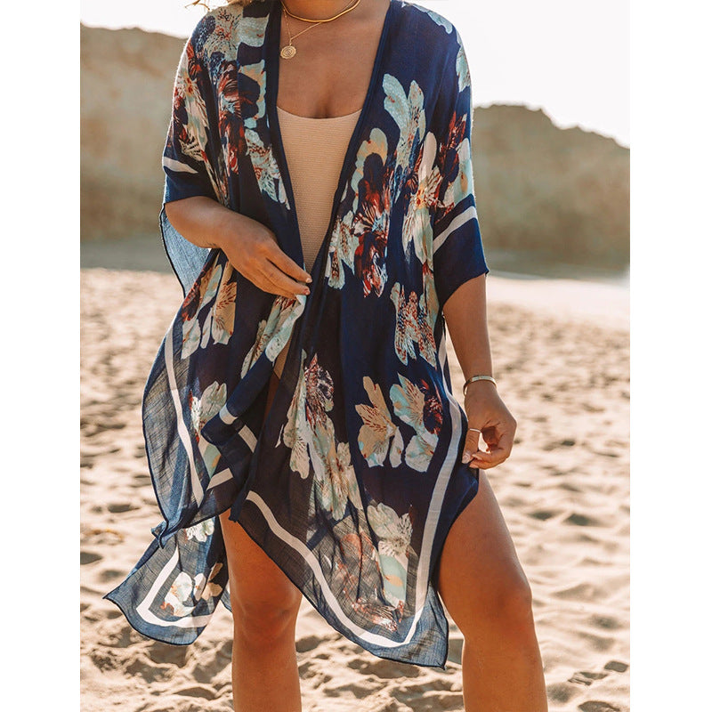 Summer Casual Chiffon Beach Cover Ups