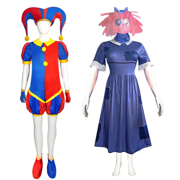 The Amazing Digital Circus Pomni Cosplay Costume