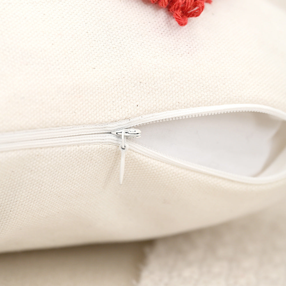 Embroidery Heart Cute Sofa Pillow